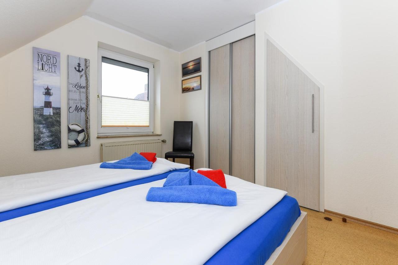 Ferienwohnung Juist Inselhaus Am Deich 뉴할링거지어 외부 사진