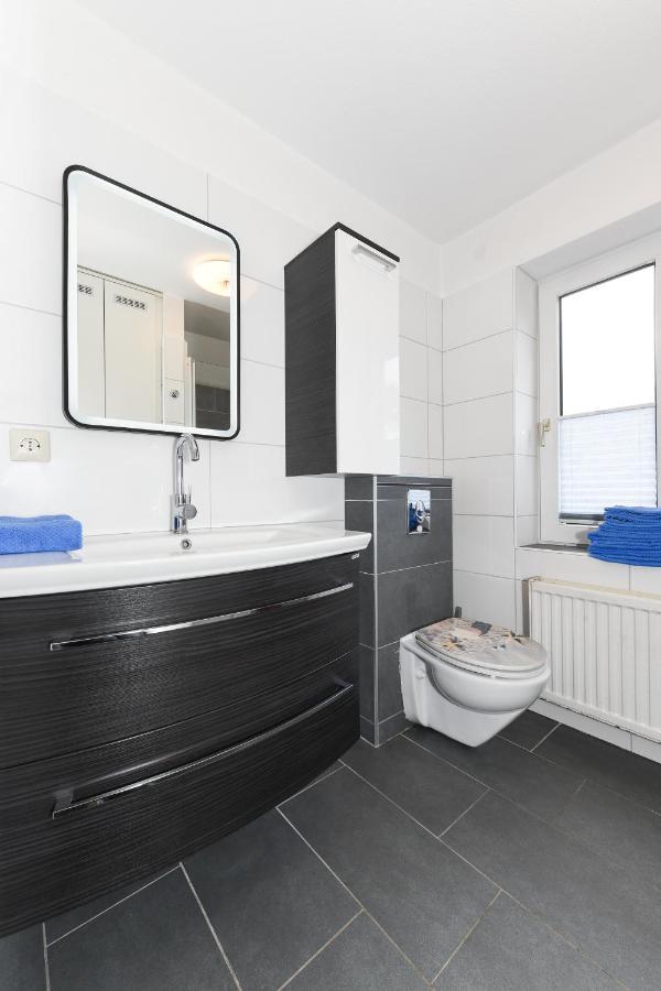 Ferienwohnung Juist Inselhaus Am Deich 뉴할링거지어 외부 사진